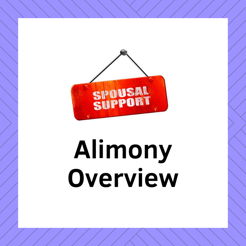Alimony Overview