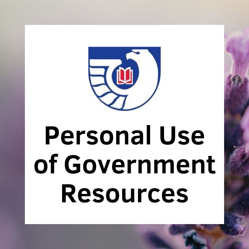Personal Use of Government Resources