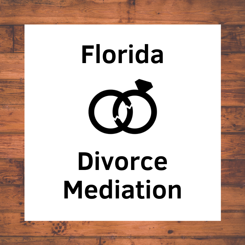 Mediation in a Florida Divorce