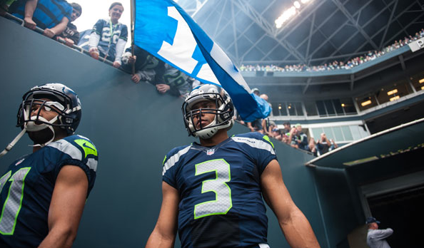 RUSSELL WILSON , SEATTLE SEAHAWKS