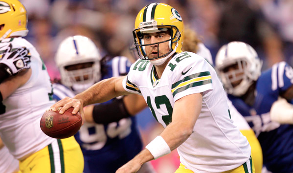  AARON RODGERS , GREEN BAY PACKERS (Michael Conroy/AP Photo)