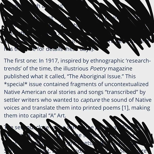 @poetryfoundation PoFo is founded on the violation and extraction of Indigenous practices and materials. It&rsquo;s very foundation is anti-Black and anti-Indigenous: SeLF ABOLISH NOw!!