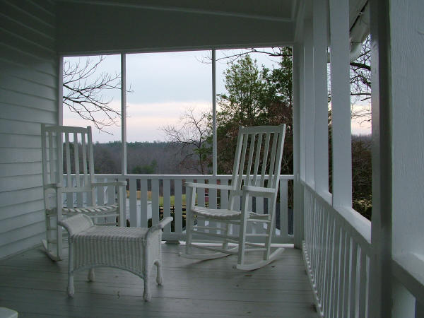 Upstairs Porch (Adjoins Suite)