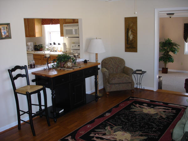 Looking Through to Kitchen from front door.