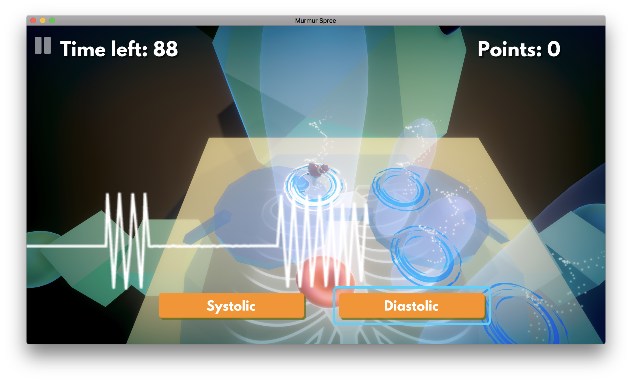 Chapter 5: murmur spree In which character bb must traverse along her own torso to find systolic and diastolic murmurs.