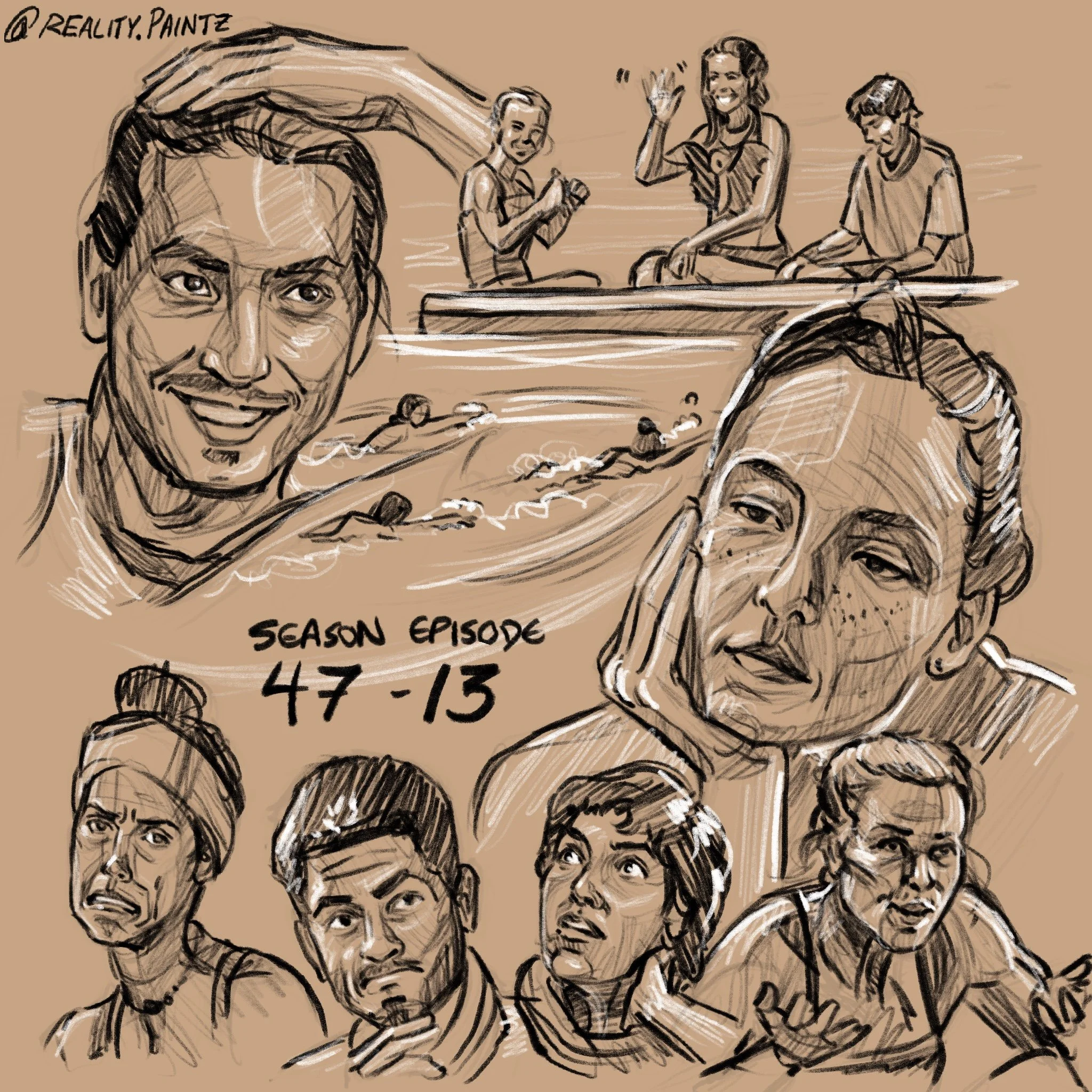 Sketchbook: Survivor 47 episode 13