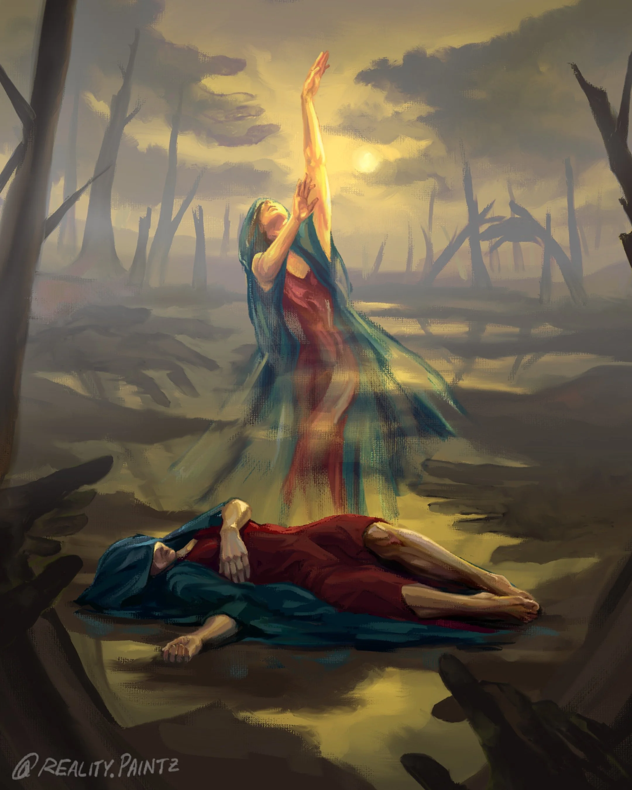 Angel Down illustration