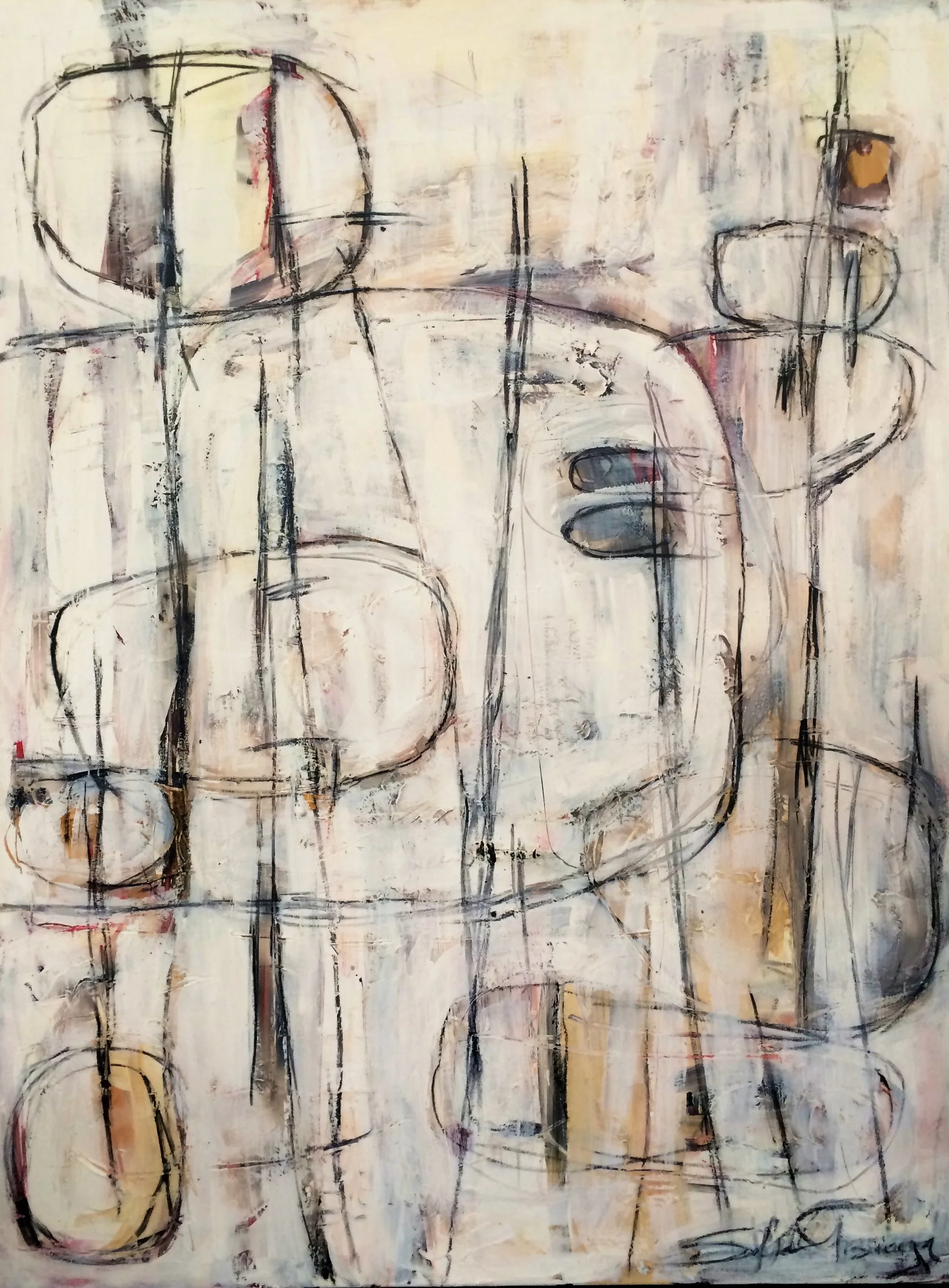 "SUEÑOS, SUEÑOS, SUEÑOS..." 48"X36"