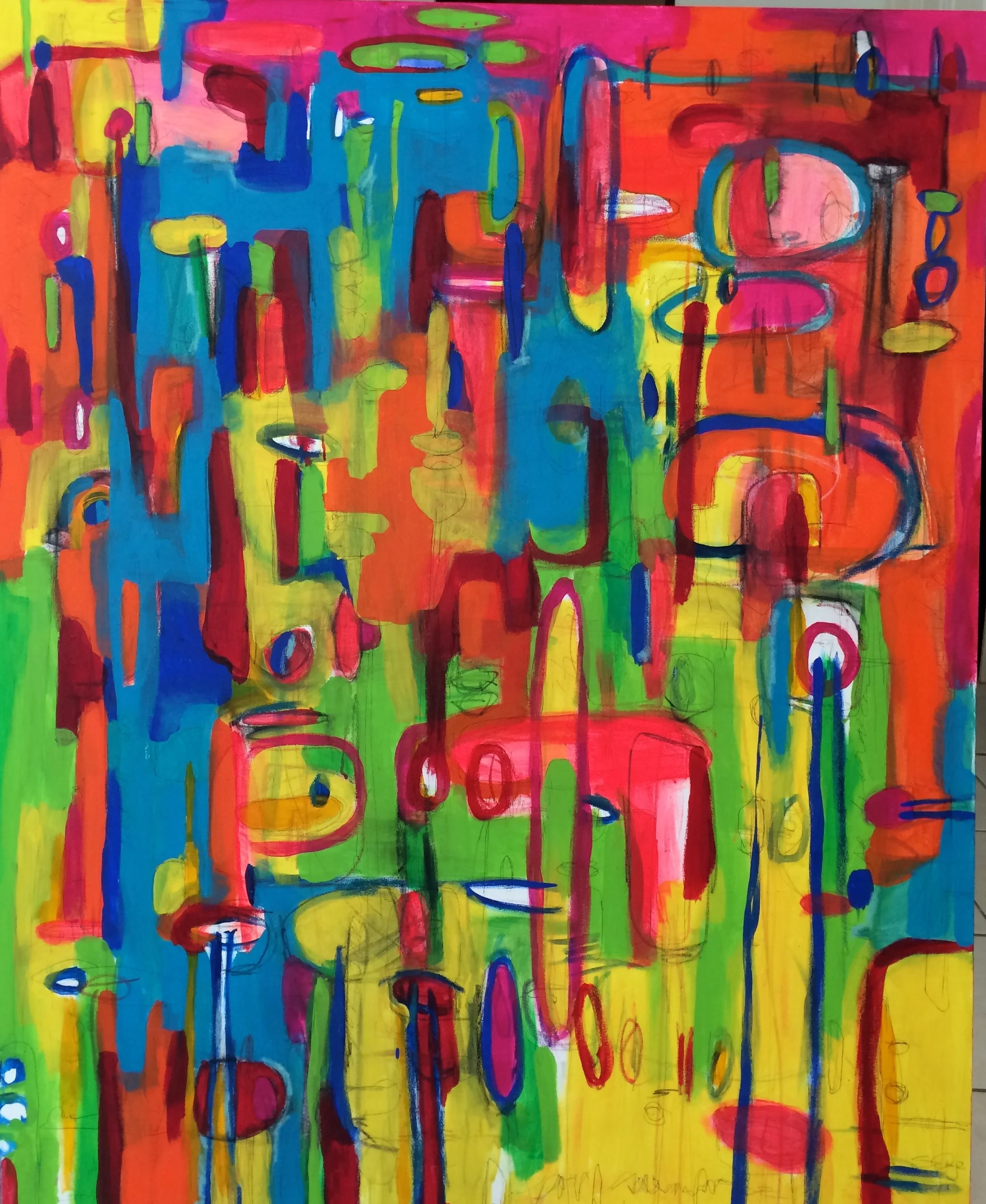 "POR SIEMPRE" 60"X 48"