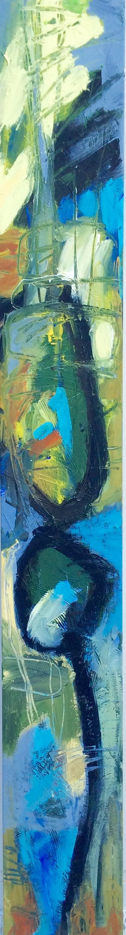 "NOCHE DE MALABARES" 60"X 10"
