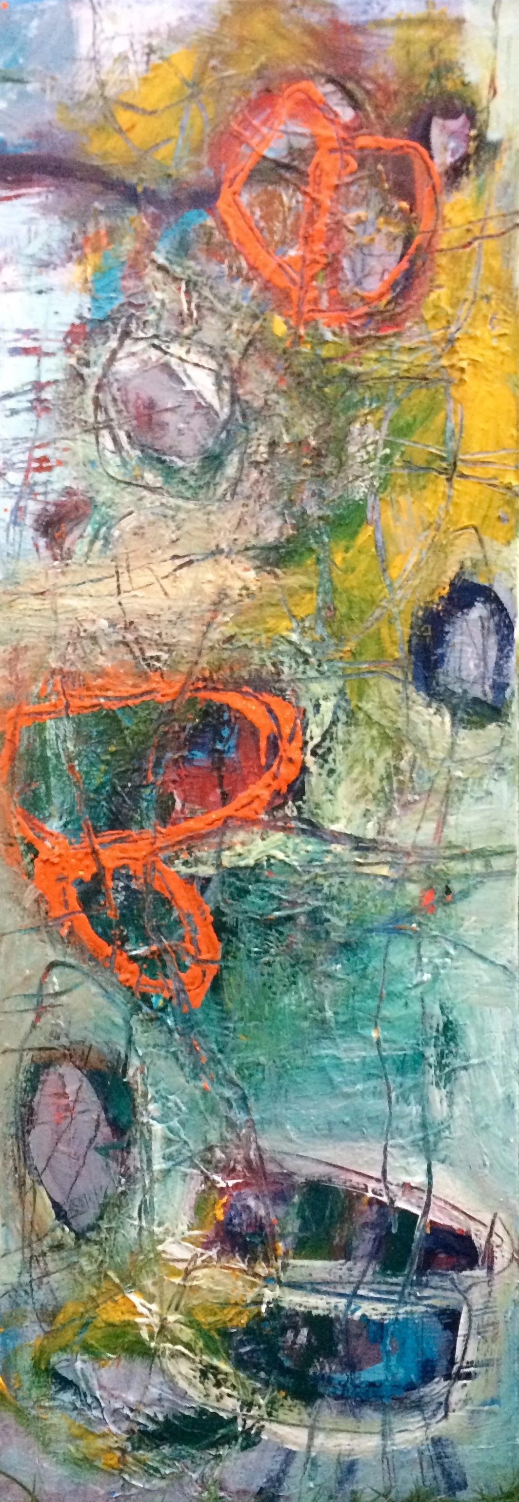 "LIBRE DE SER" 45"X 16"