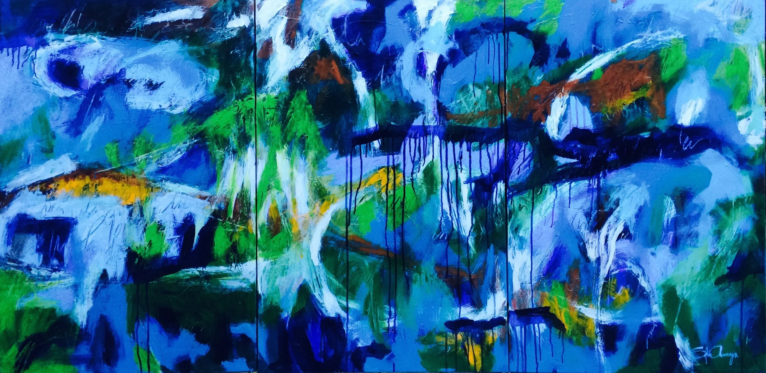 "DIOSA DE SUEÑOS" 30" x 72"