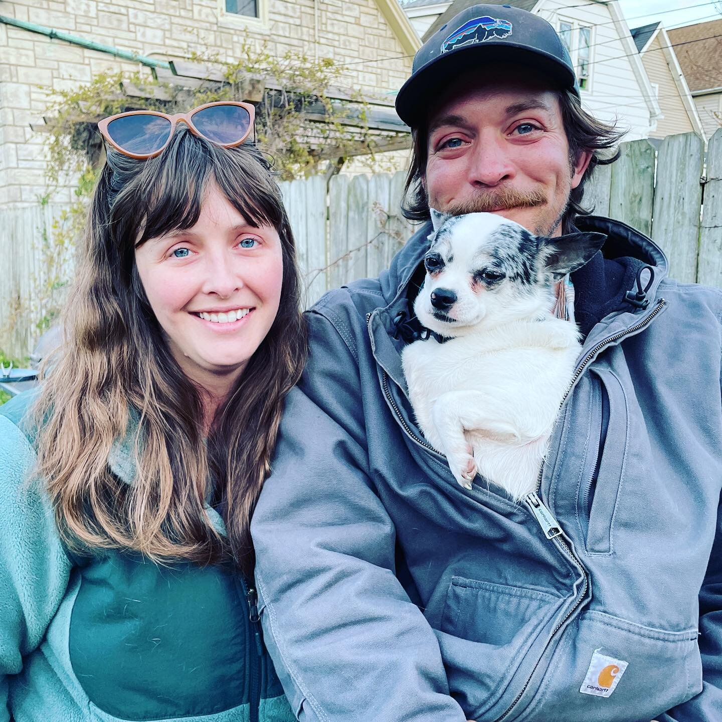 We adopted this sweet little sack of potatoes this weekend!  Meet Erwin!  He is an expert snuggler and we can&rsquo;t wait to take him on allll the adventures! ❤️ #adoptdontshop