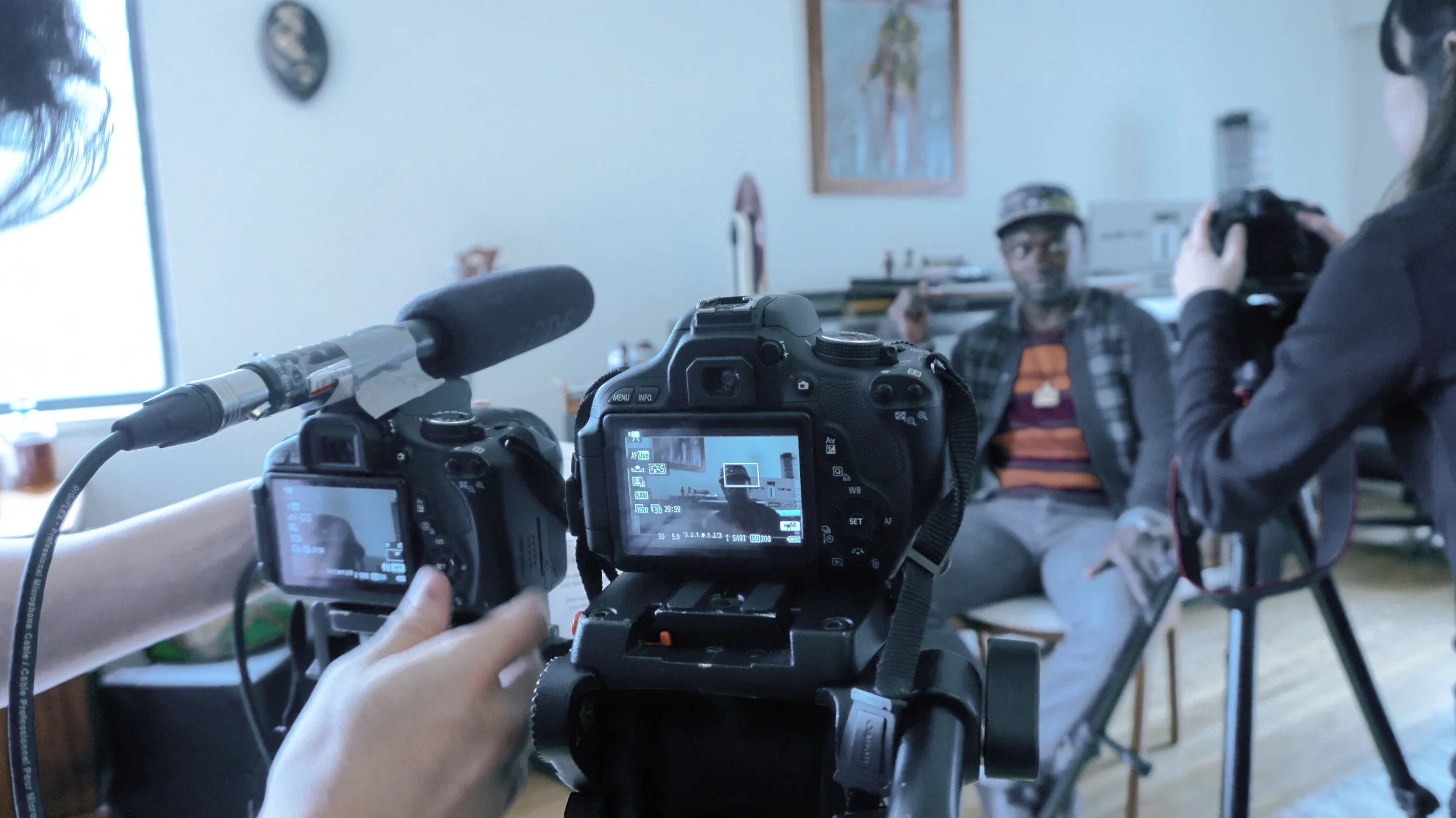 First shoot with Mr. Phillips (Interview)