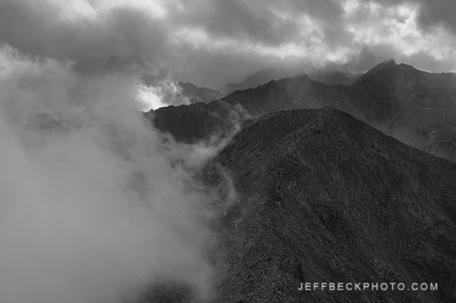 View from the Top of the Pfeifferhorn, Lone Peak Wilderness, Utah
