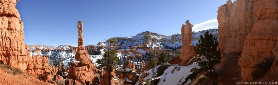 Peekaboo Loop Panorama, Bryce Canyon National Park, Utah