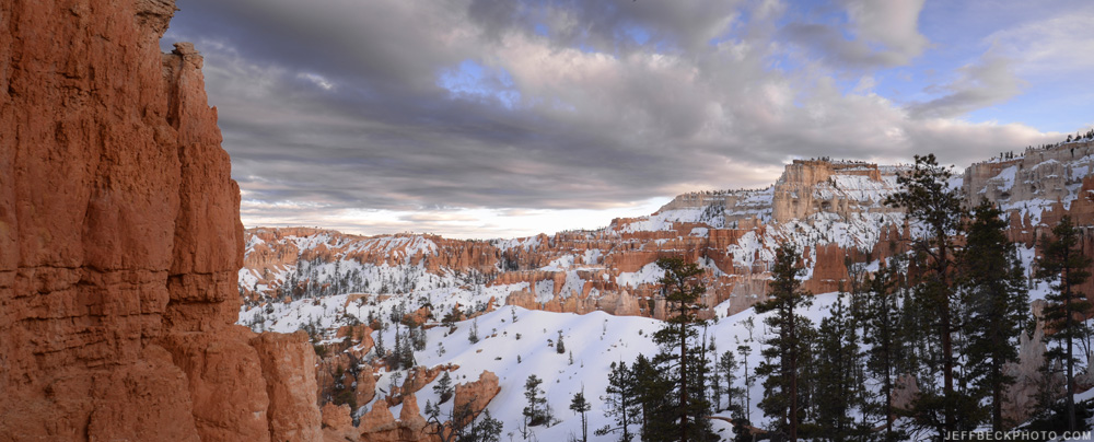 Post Sunset Glow, Another View from the Peekaboo Loop
