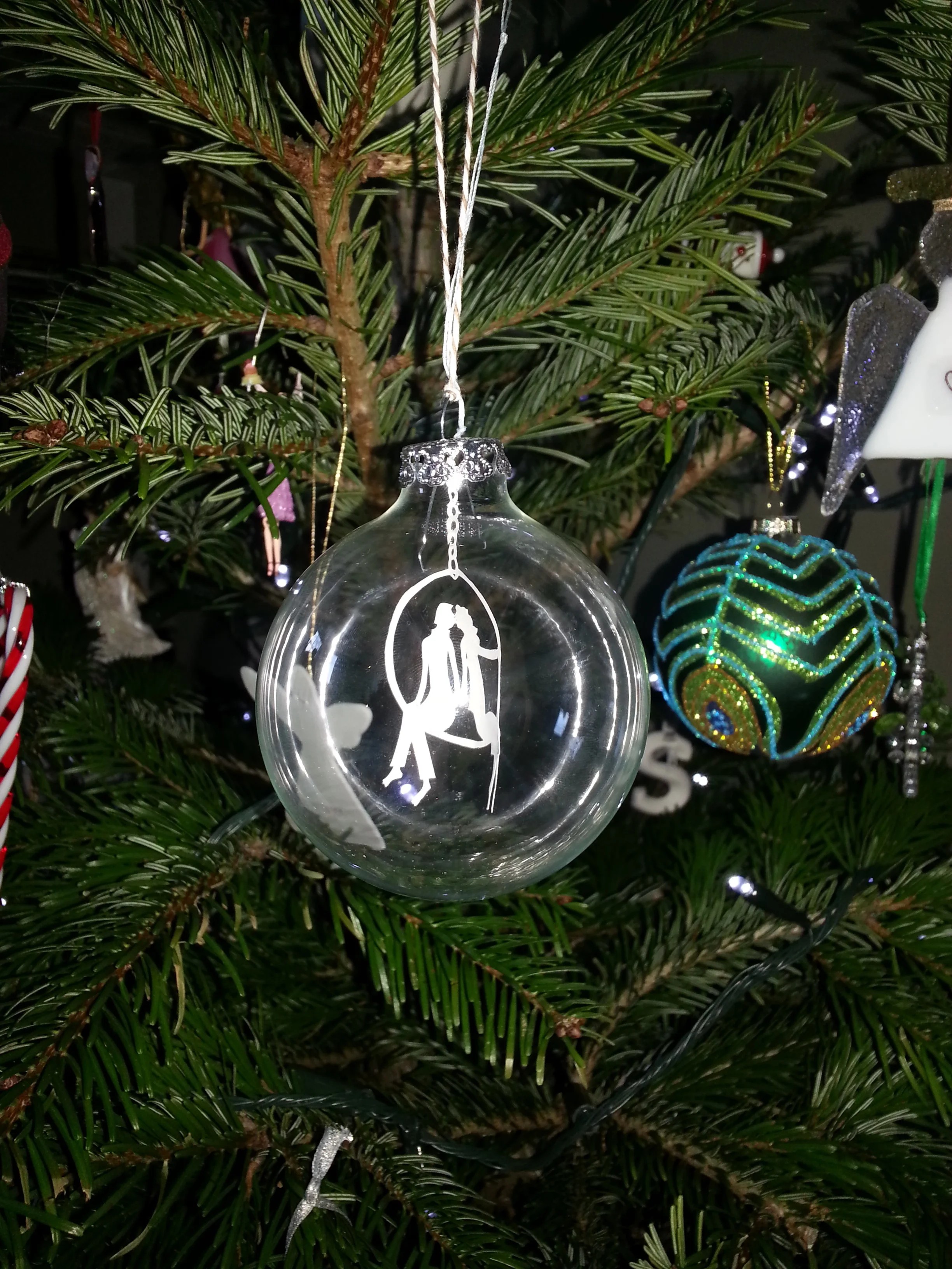 Rob Ryan's bauble on Indira Das's tree