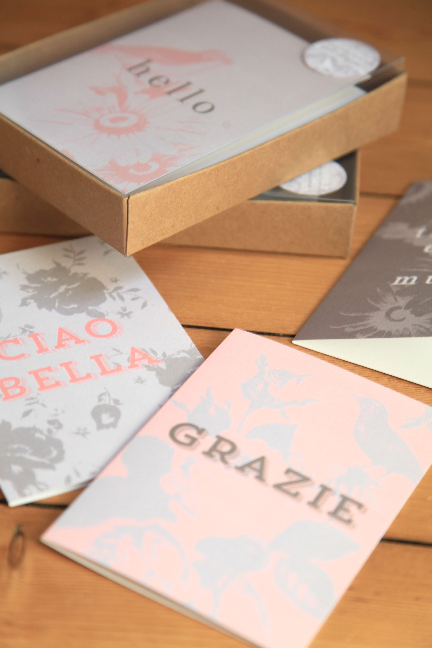 'Just Lovely' new greetings card range - available as single cards and boxed sets of ten