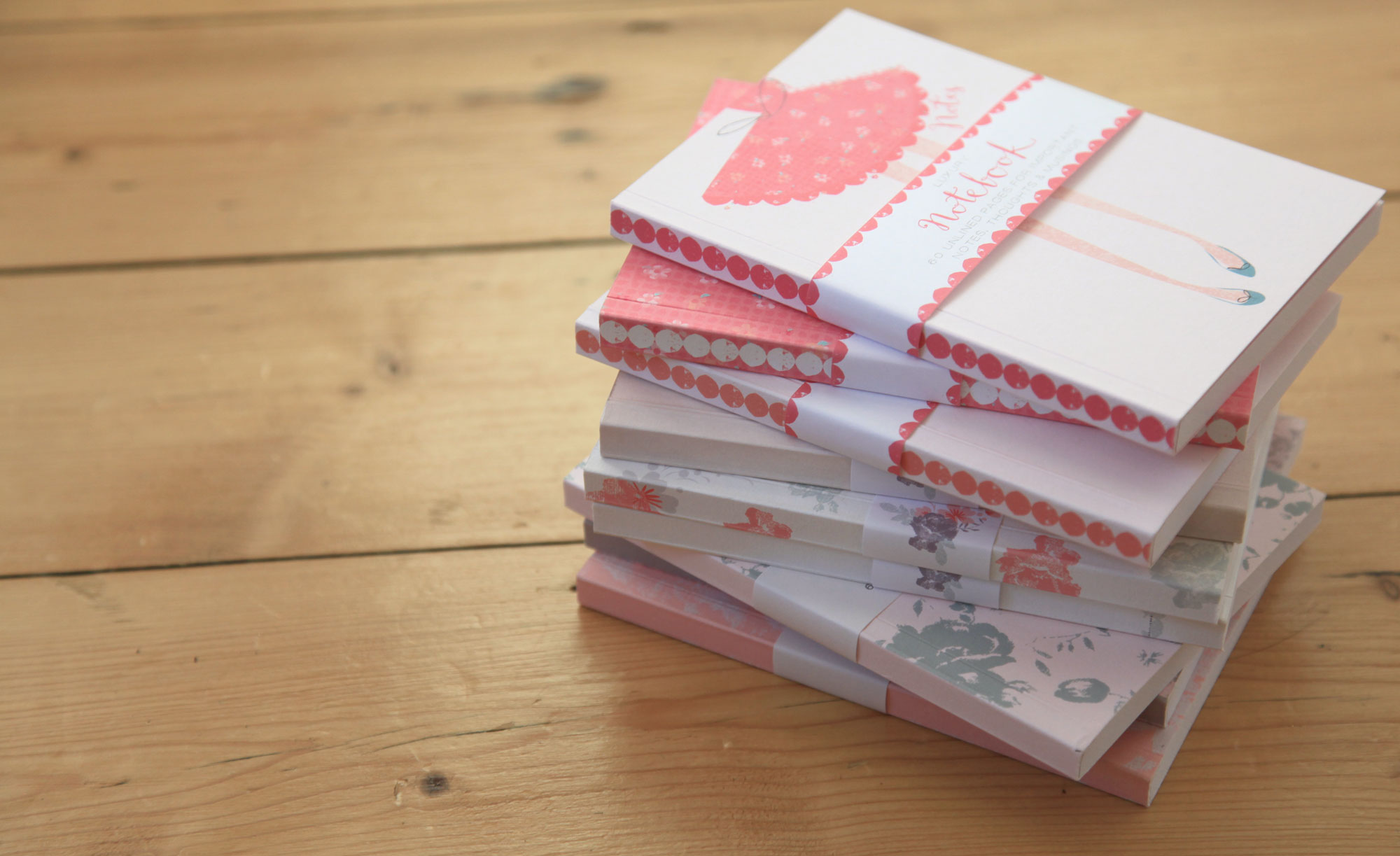 Brand new luxury notebooks in 9 exciting designs