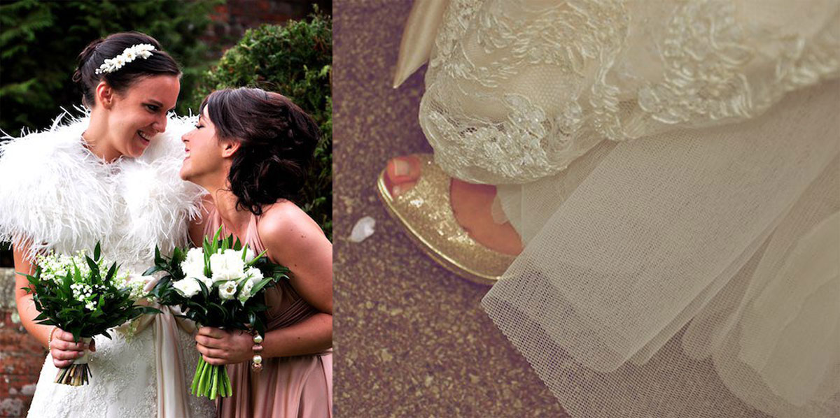 My best friend Sarah's wedding {which we'd planned way before the engagement!}