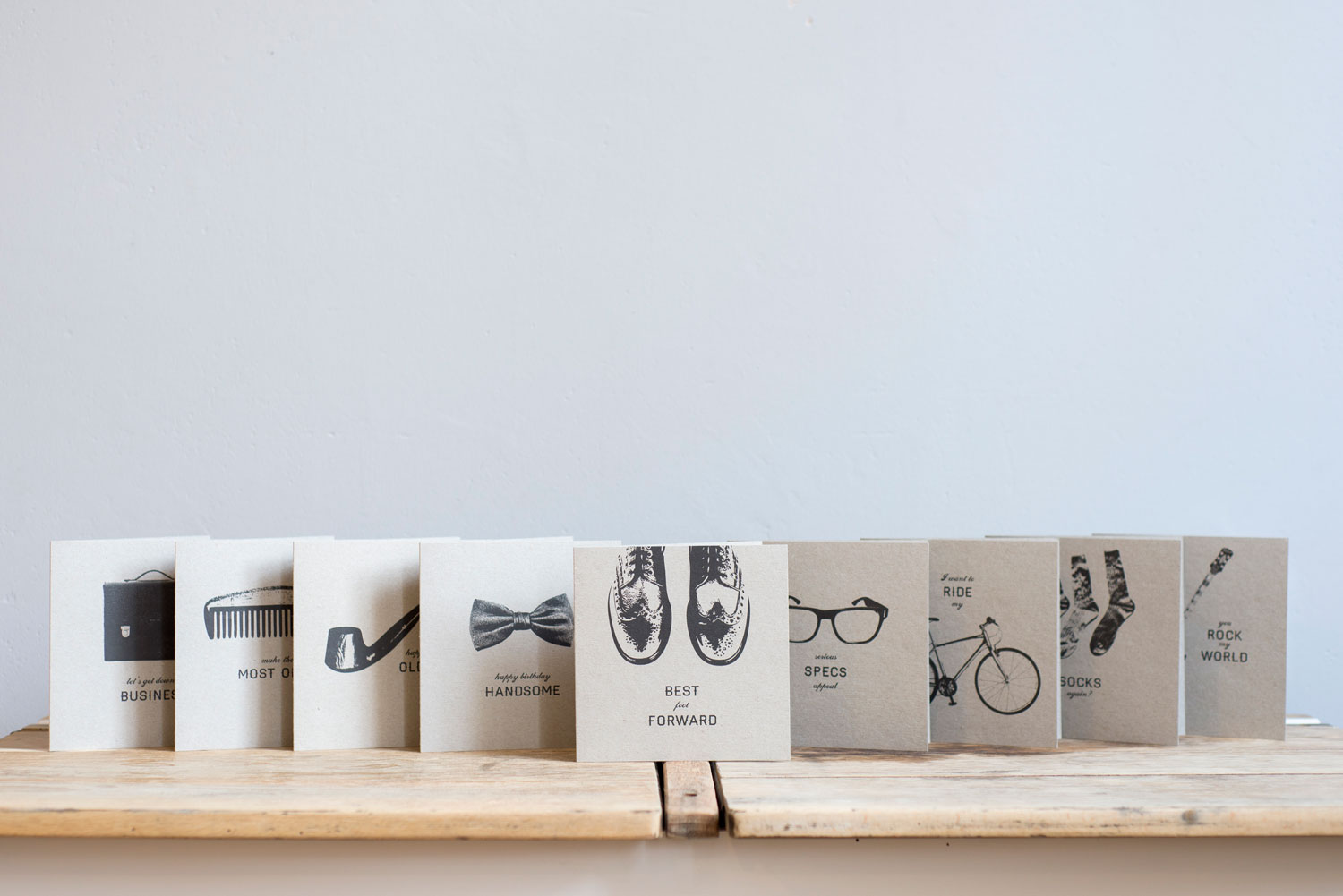 'Best Foot Forward' men's range