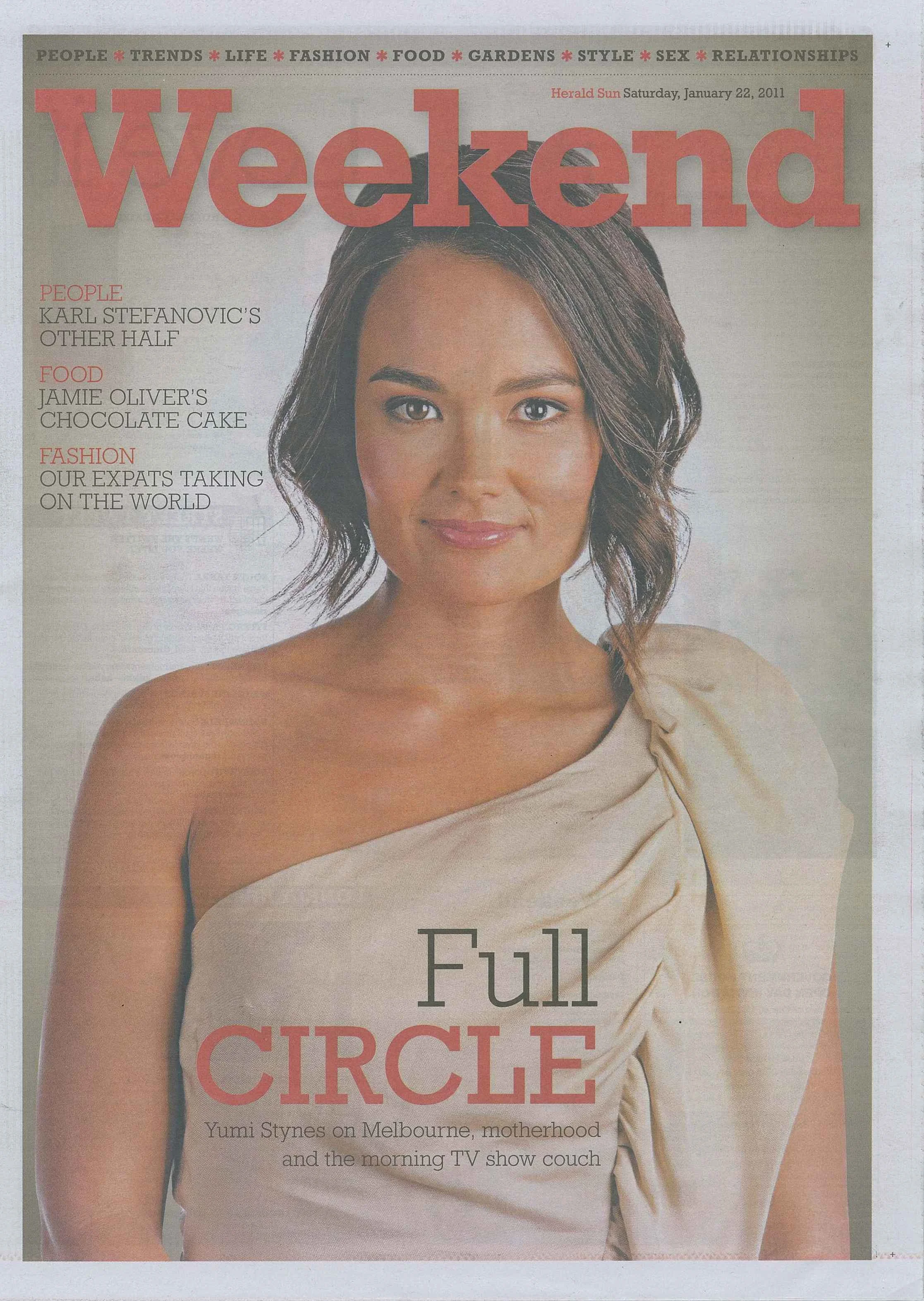 January 22 2011 Herald Sun Weekend1.jpg