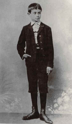  Franz Kafka about 13 years old
