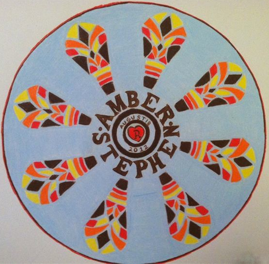18 x18 Prismacolor Pencil For Amber and Stephen Rafferty-Durham, NC