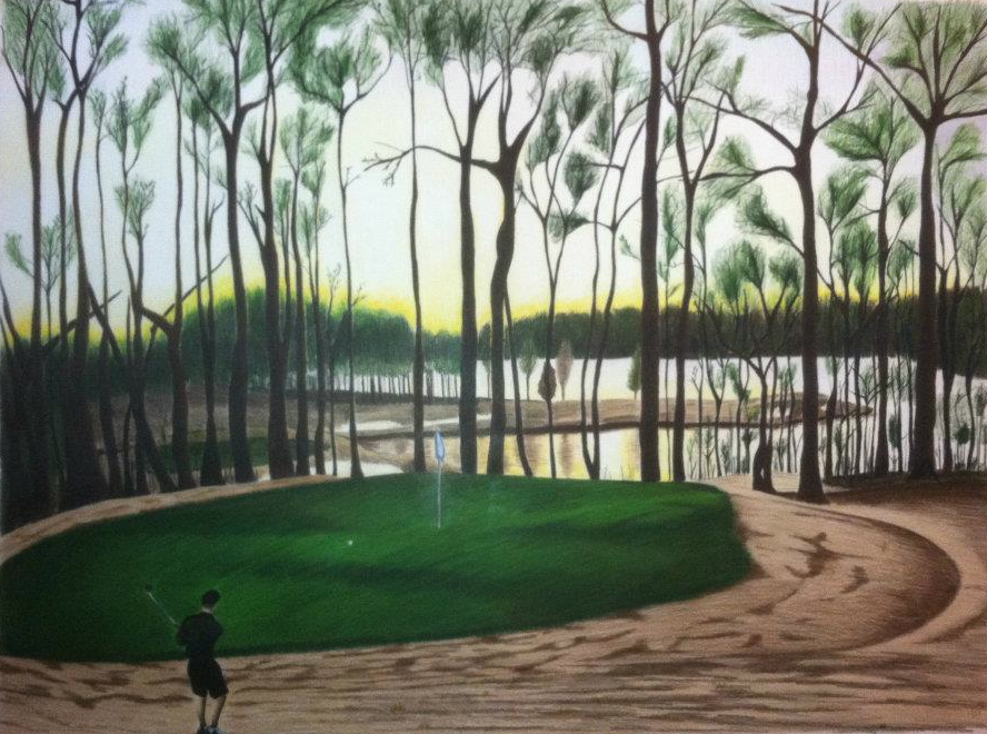 Twilight Rate 48 X 36 Prismacolor Color Pencil