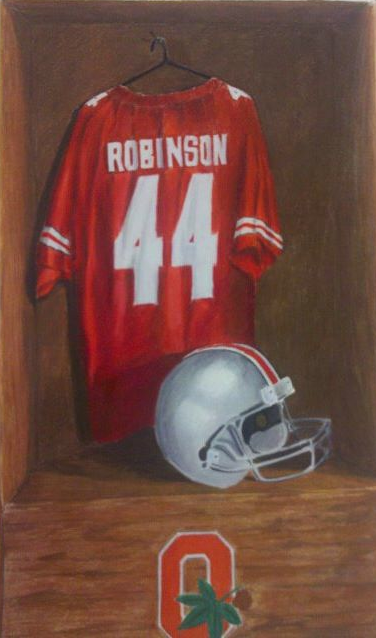Buckeye Spirit 18x12 Prismacolor Pencil