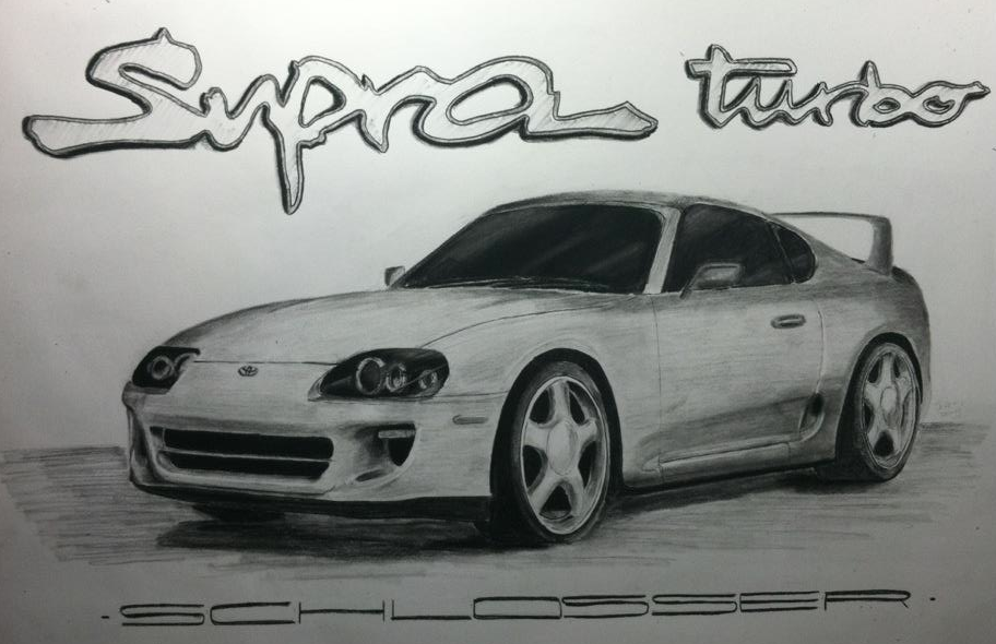 Schlosser Supra 18 x 24 Charcoal For Mindy and Brian Schlosser-Baton Rouge, LA