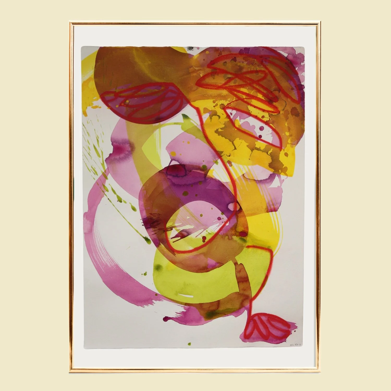 Settle Down Bernadette :: 30"x22"