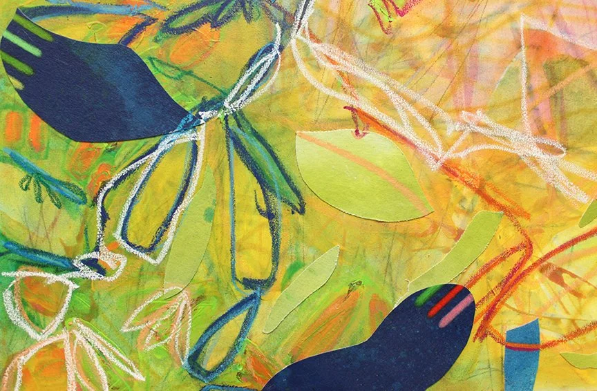 A Most Unusual Plan-40x30-acrylic pastel and canvas collage on canvas-2023-detail 2.jpg