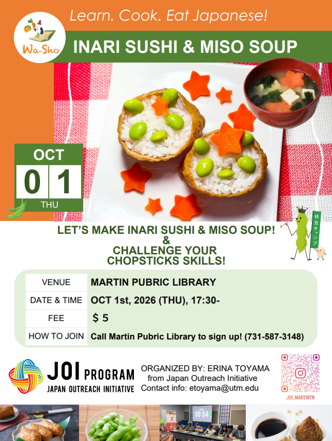 Japanese Cooking Class
