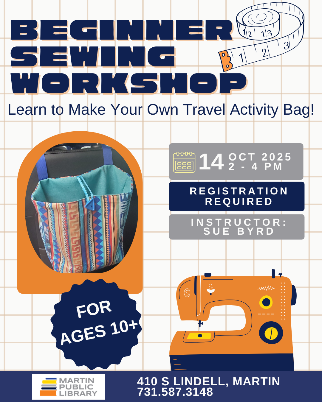 Beginner Sewing Workshop