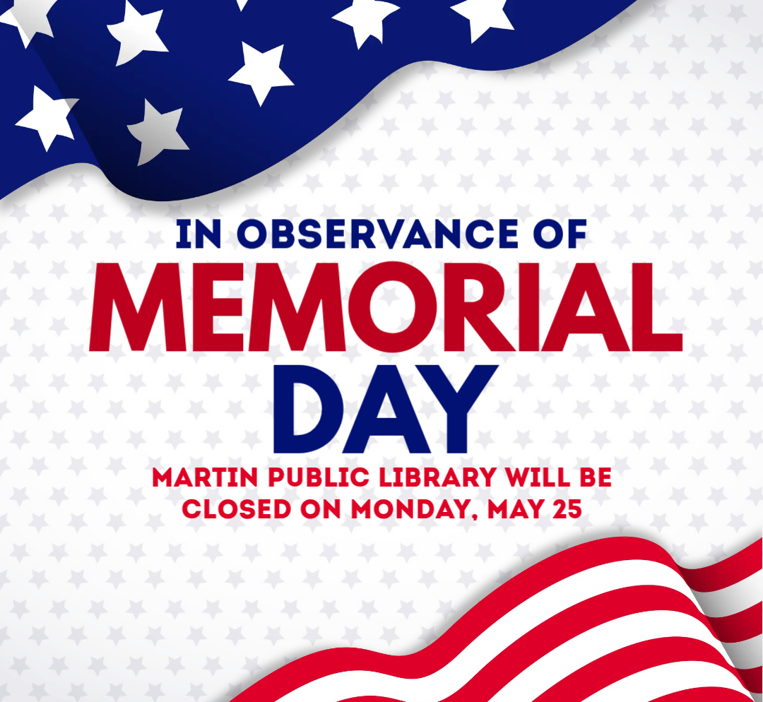 Closed for Memorial Day