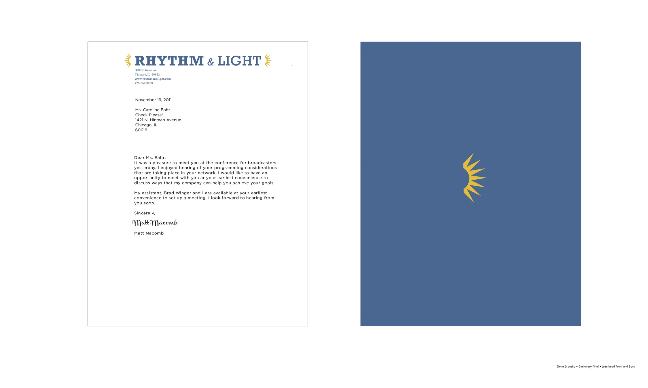 Logo and Collateral Design