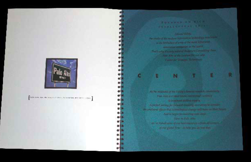 Andersen Consulting Marketing Booklet