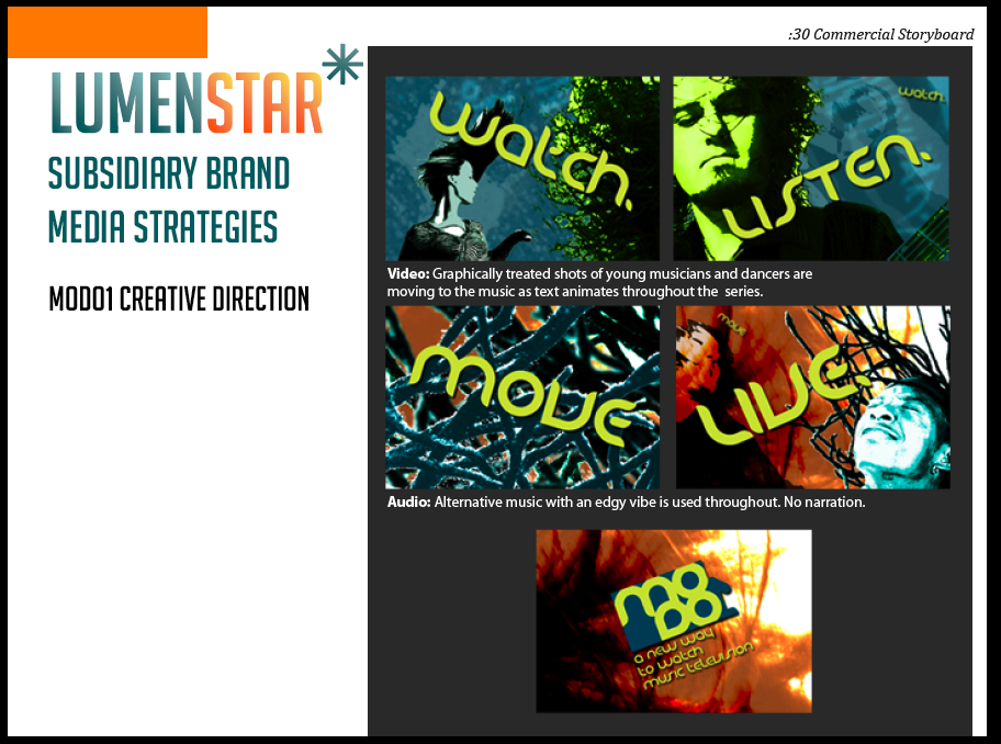 Modo1 Broadcast and Web Branding