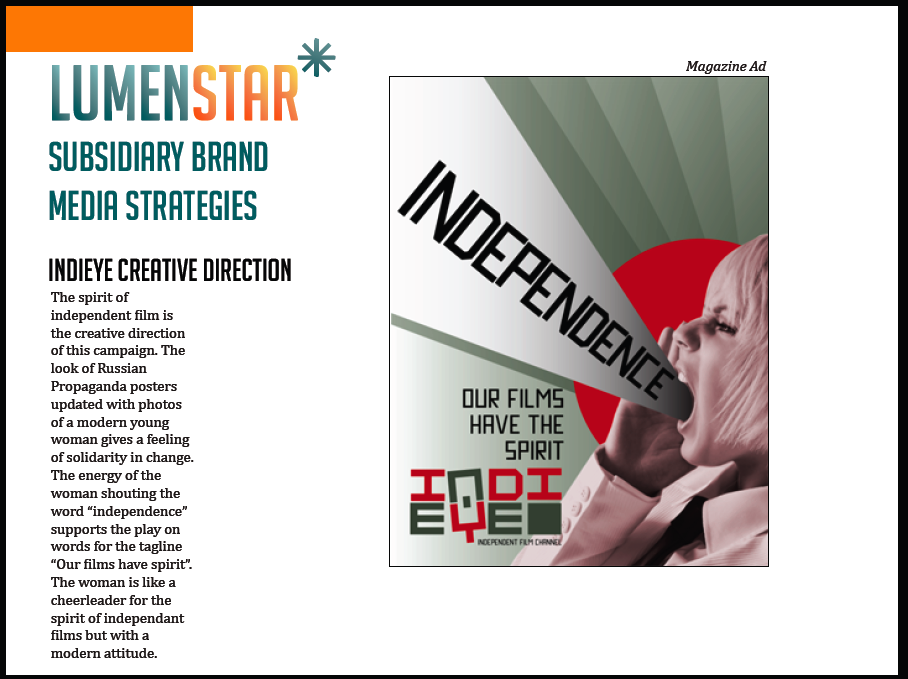 IndiEye Network Branding Campaign