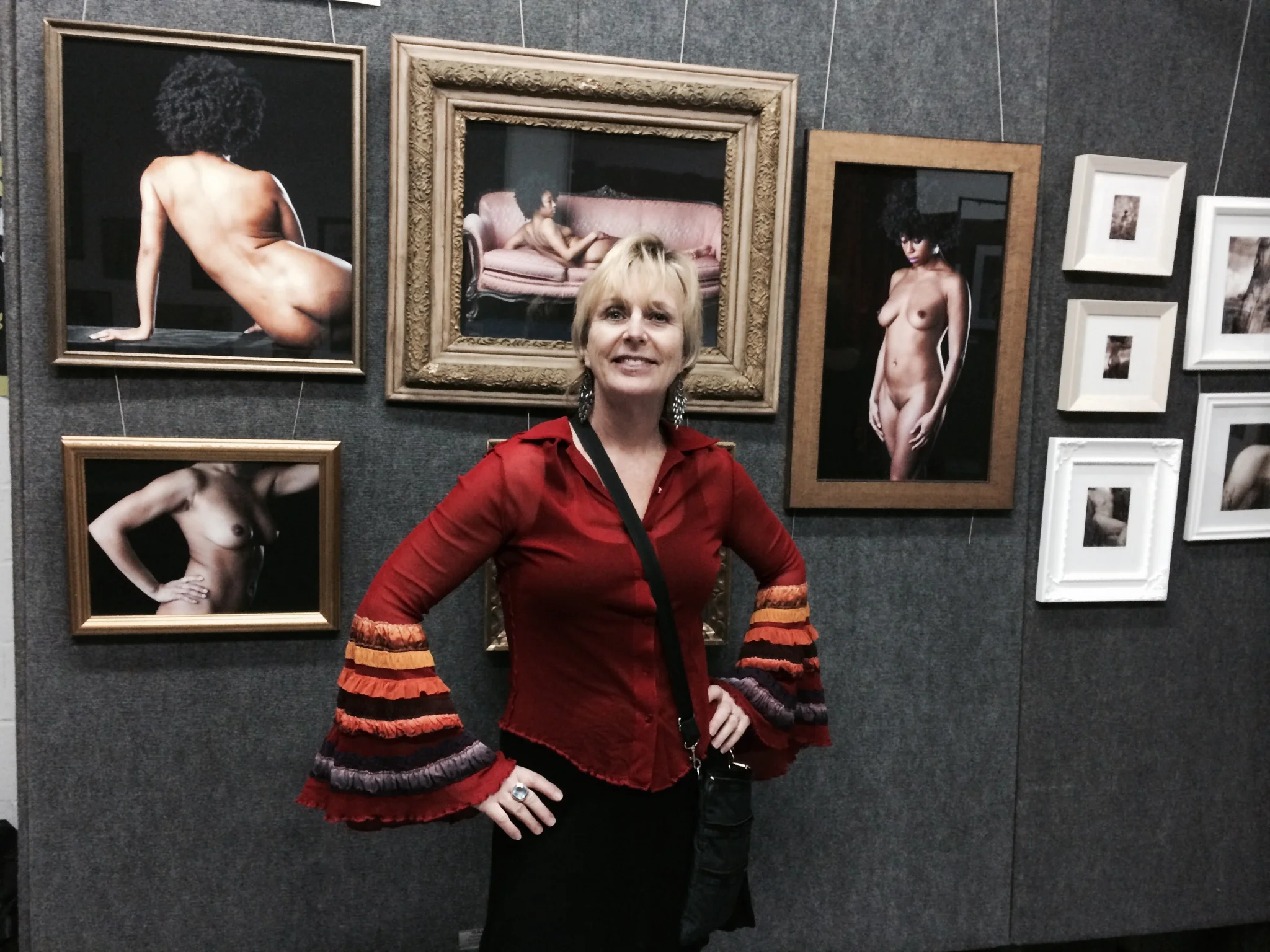 Artist, Janet Mesic-Mackie and her work