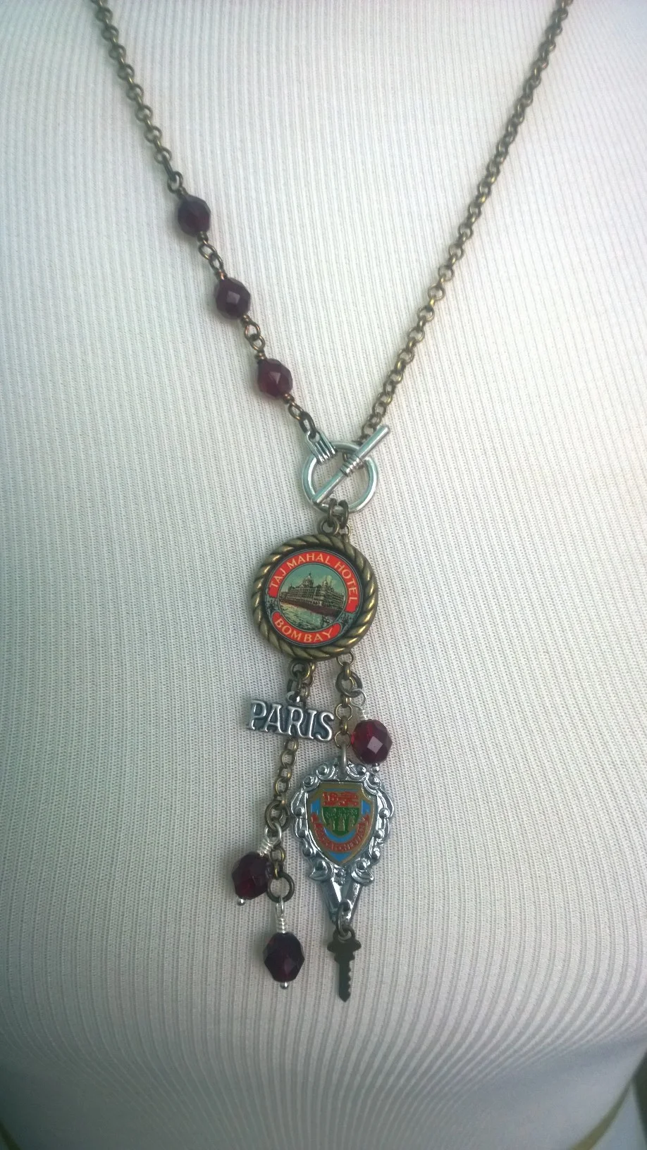 Travel tassel necklace