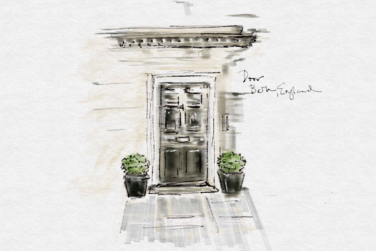 Door Study, Bath England