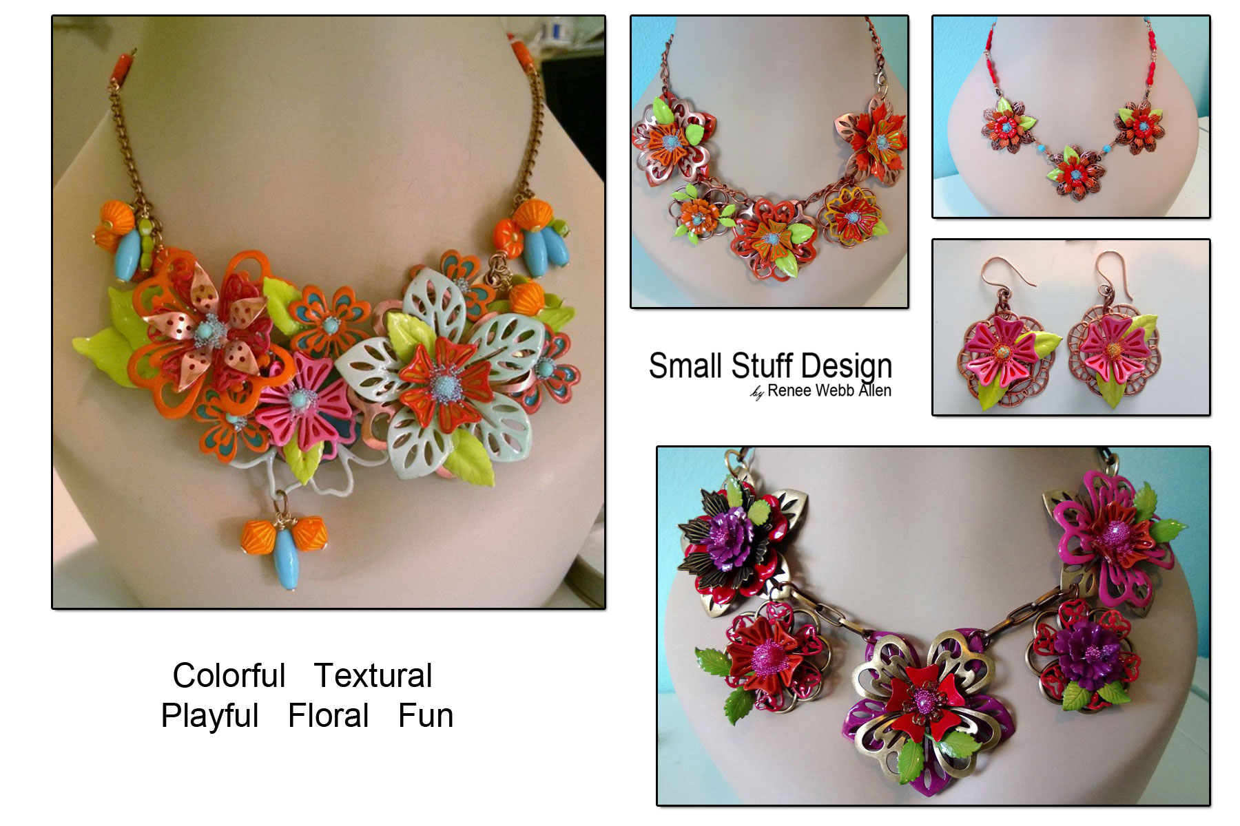 Playful florals with lots of color!