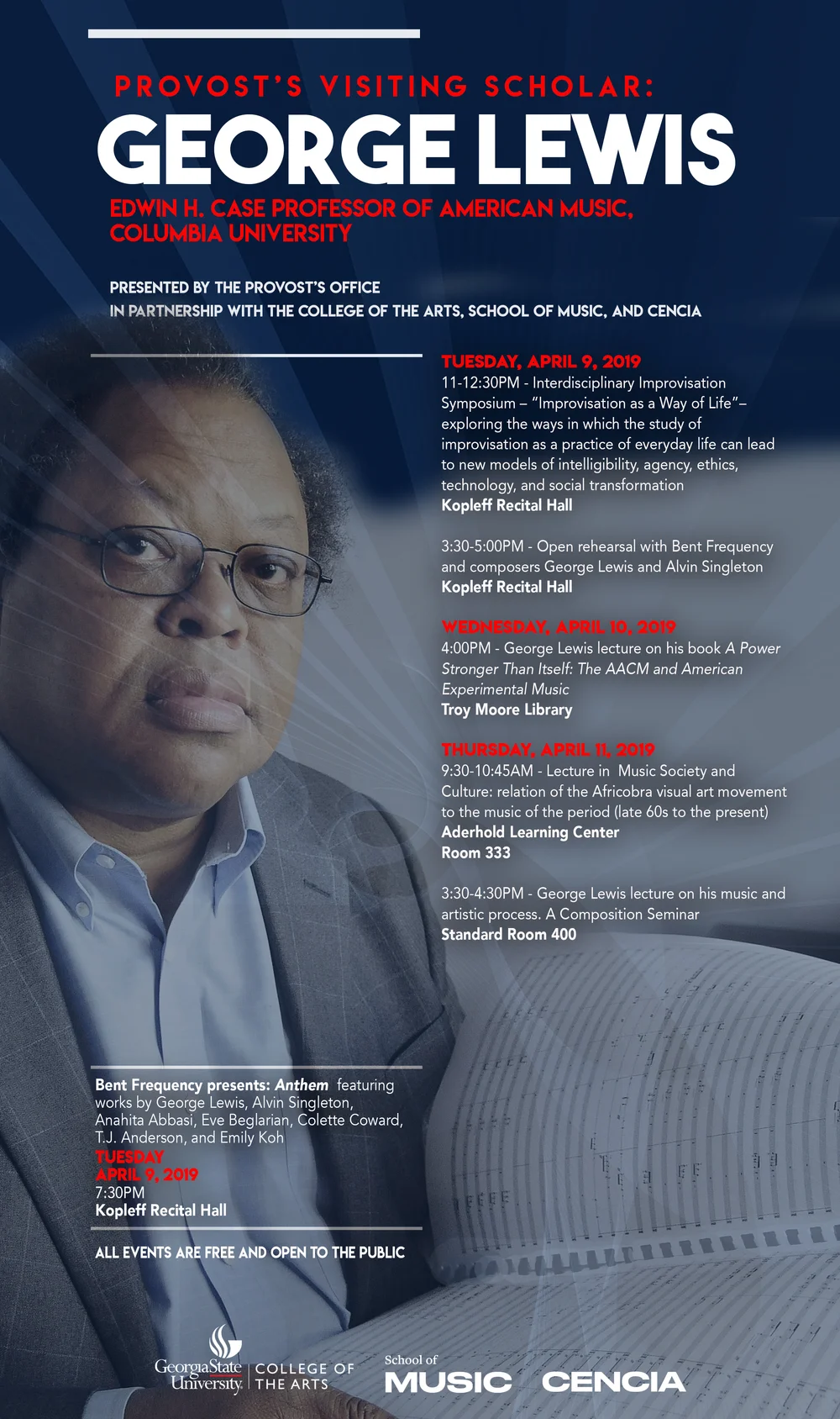 Bent Frequency Presents George Lewis — Bent Frequency