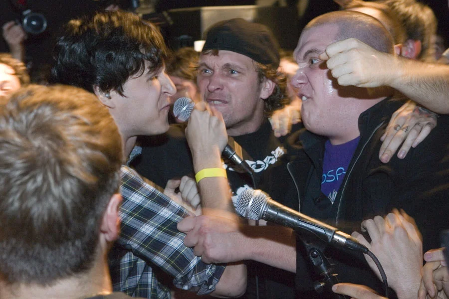 Ezra Koenig guest appearance with Fucked Up