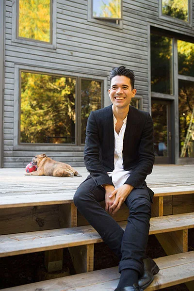 Matthew Dear, photographed at his home in Upstate New York