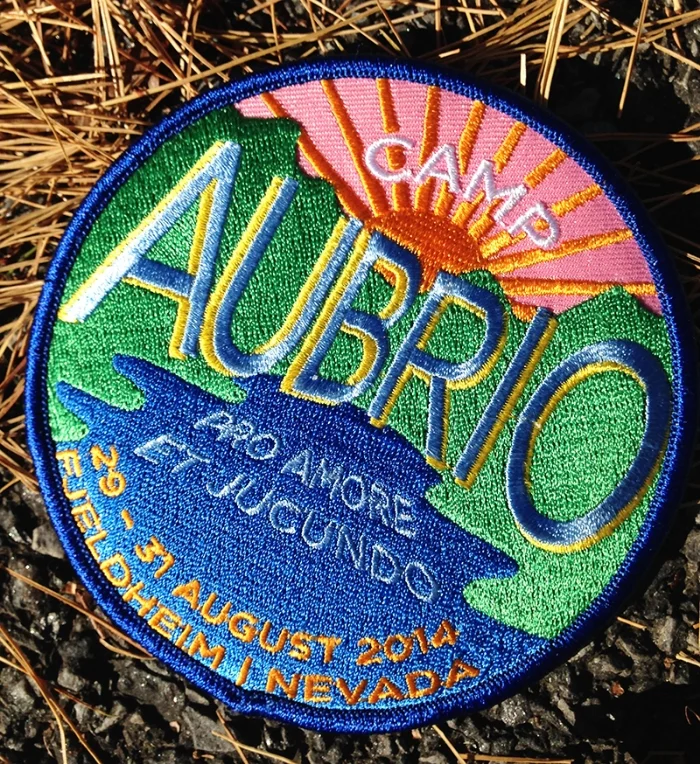 Embroidered patch