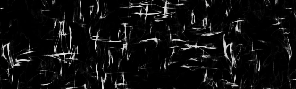 Black and white abstract